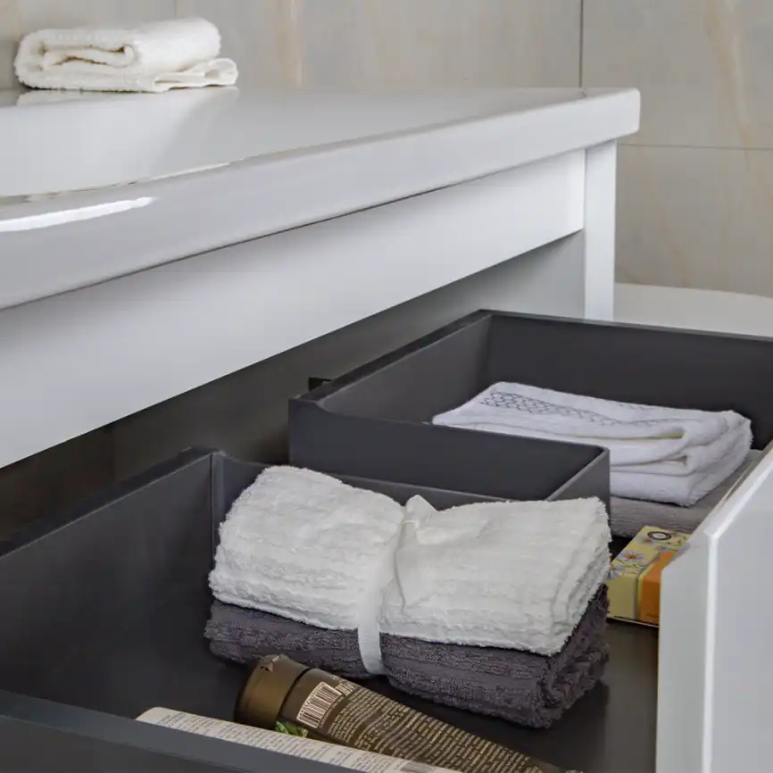 Тумба с раковиной AVS Гармония 80 белая, N821-07-800WG-01-810WG фото 13