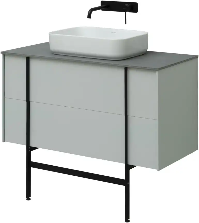 Тумба под раковину Allen Brau Reality 100 1.32007.PWM папирус матовый фото 26