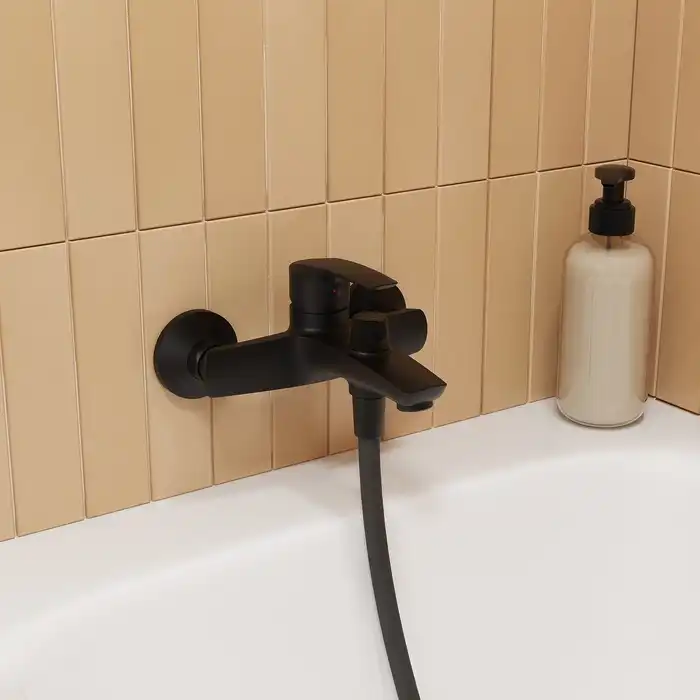 Смеситель для ванны IDDIS Ray RAYBL02i02WA  цвет, Матовый черный фото 2