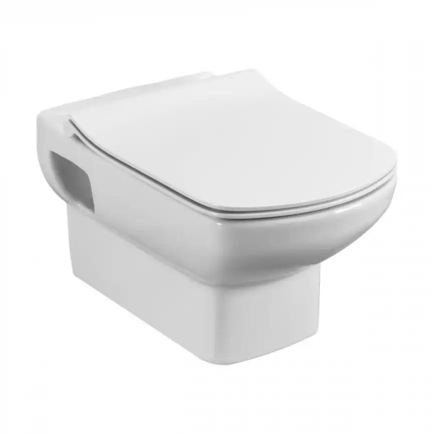 Сиденье Roca Dama Senso микролифт, тонкое, быстрое снятие, дюропласт ZRU9302991 фото 3