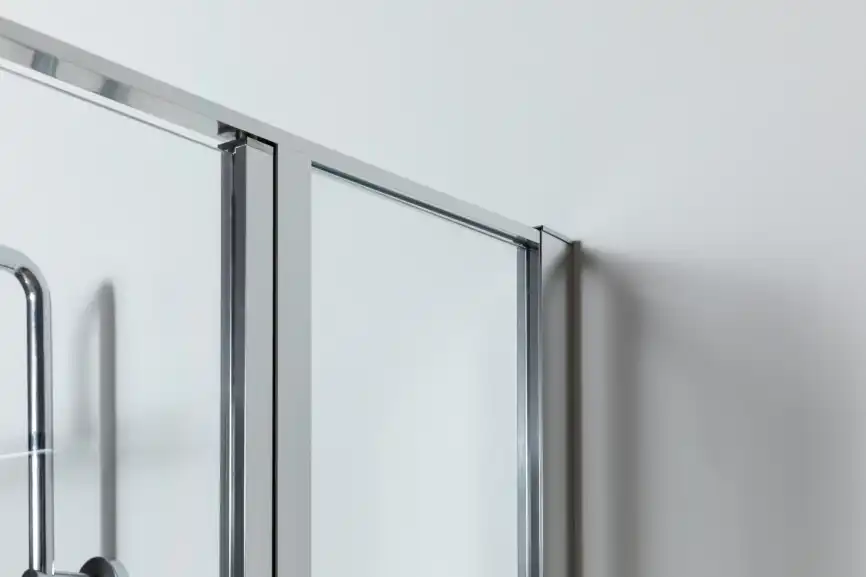 Душевая дверь Allen Brau Priority 120 см, 3.31031.00, профиль Хром, стекло Прозрачное фото 5