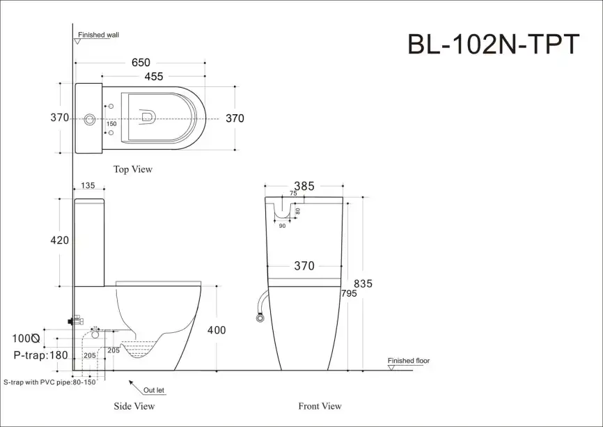 Унитаз напольный Logan L1C с сидением Soft Close -SLIMSEAT фото 2