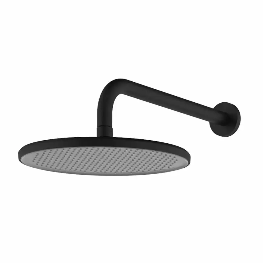 Душевая система Azario VISE AZ-VSA248330PA+82KPA для душа без излива, встраиваемая с верхним душем, Черный матовый фото 3