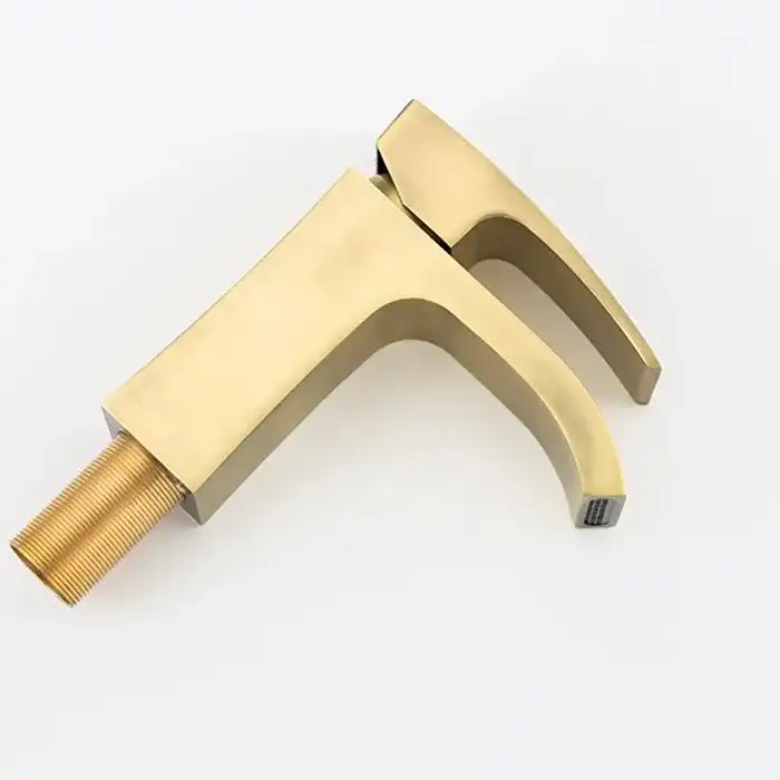 Смеситель для раковины Gappo G1007-4, Бронза фото 2