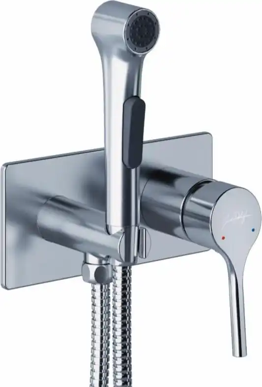 Гигиенический душ со смесителем Jacob Delafon E25838-CP однорычажный, Хром фото 1
