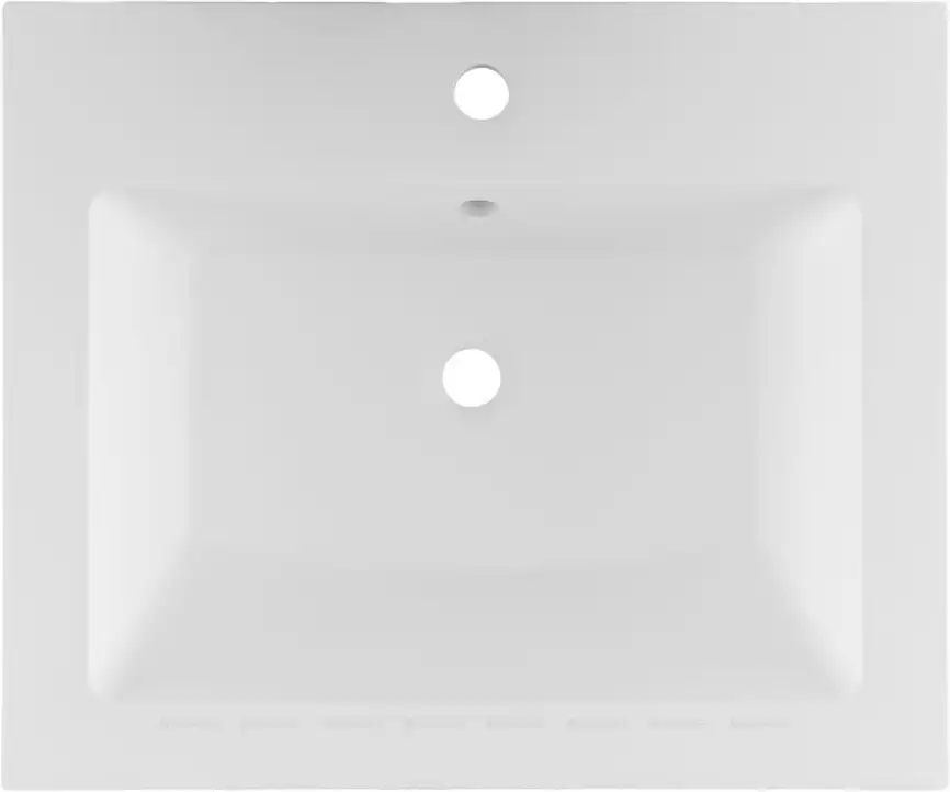 Раковина Aquanet Электра 60 326508 прямоугольная, Белая матовая фото 6