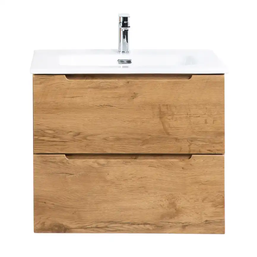 Тумба под раковину BelBagno ETNA-700-2C-SO-RN-P подвесная Rovere Nature фото 1