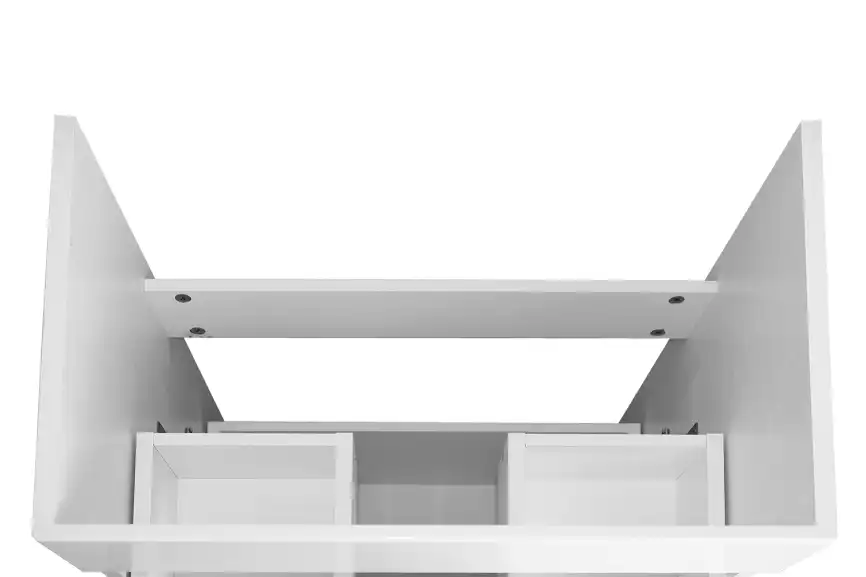 Тумба с раковиной Azario Эстима 60 CS00094592, напольная, Белая глянцевая фото 4