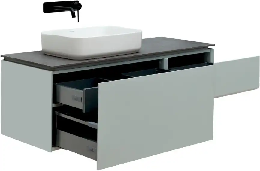Тумба под раковину Allen Brau Infinity 120 1.21006.PWM L папирус матовый фото 7