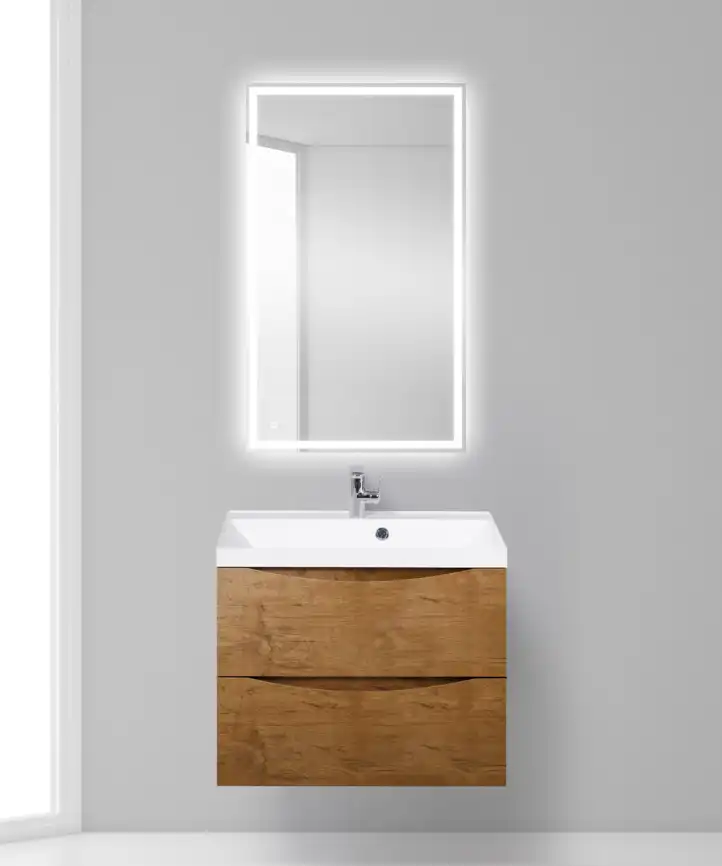 Тумба под раковину BelBagno MARINO-700-2C-SO-RN-P подвесная Rovere Nature фото 10