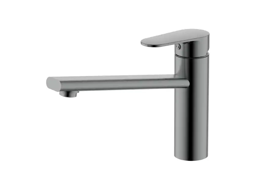 Смеситель для кухни Aquatek Ника AQ1880BGM, Оружейная сталь фото 3