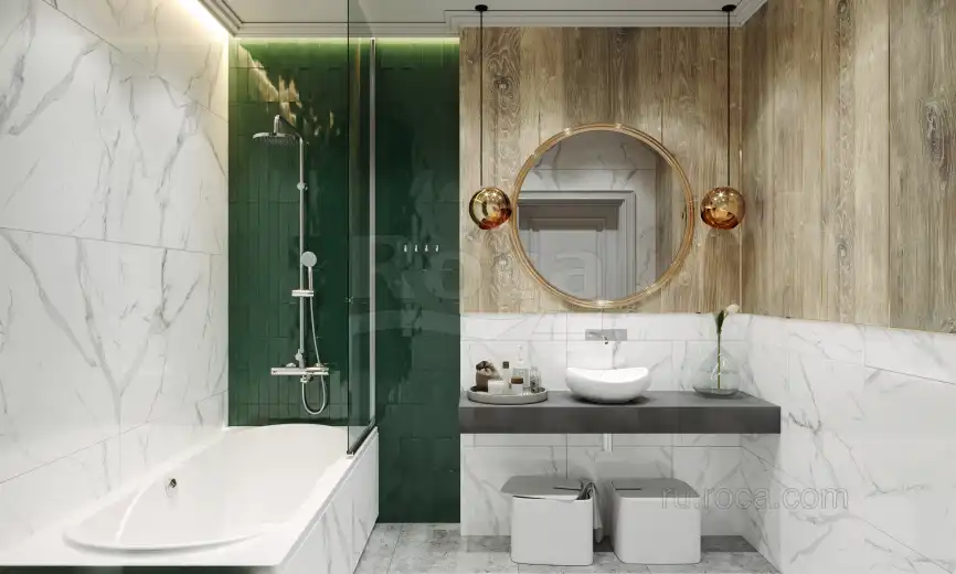 Акриловая ванна Roca MADEIRA 180х80 248525000 прямоугольная, Белая фото 6