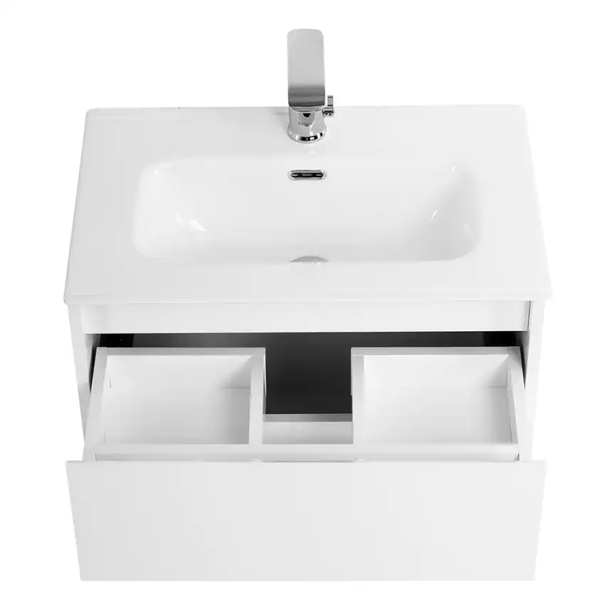 Тумба под раковину BelBagno KRAFT 39-500/390-2C-SO-BO подвесная Bianco Opaco фото 5