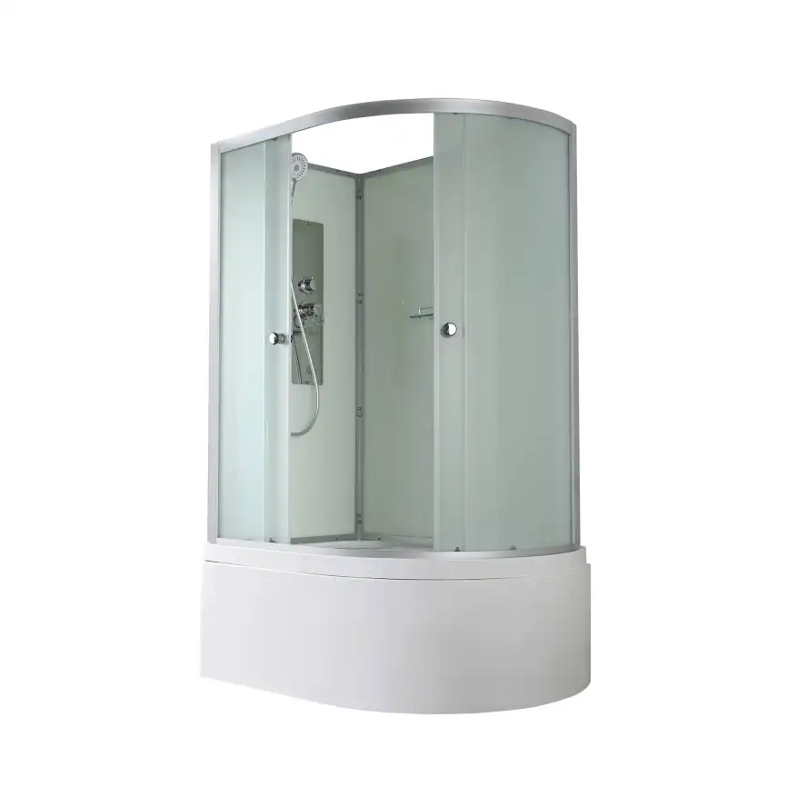 Душевая кабина AvaCan D5012LN 120x80 см, высокий поддон, без крыши, левая фото 1