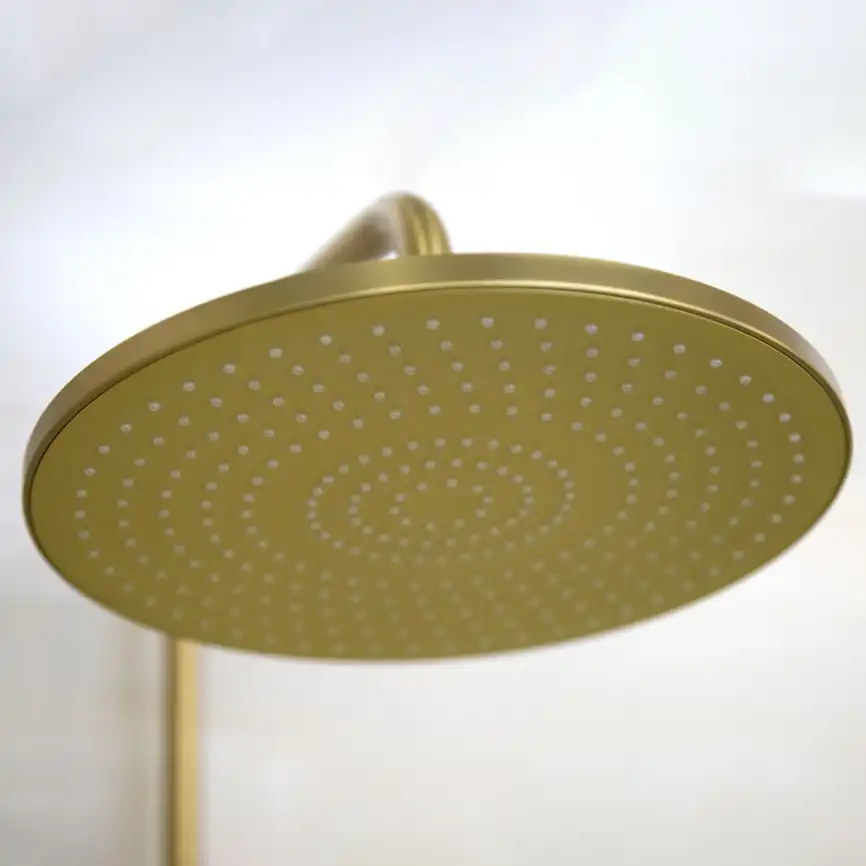 Душевая система AVS Slimmer 811-122-BG, брашированное золото фото 14