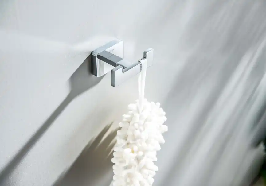 Крючок для полотенец Aquatek Либра AQ4302CR двойной, Хром фото 4