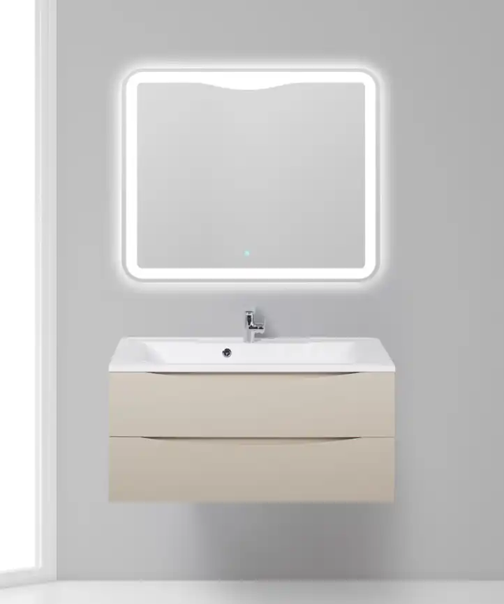 Тумба под раковину BelBagno MARINO-1000-2C-SO-CO-P подвесная Crema Opaco фото 10