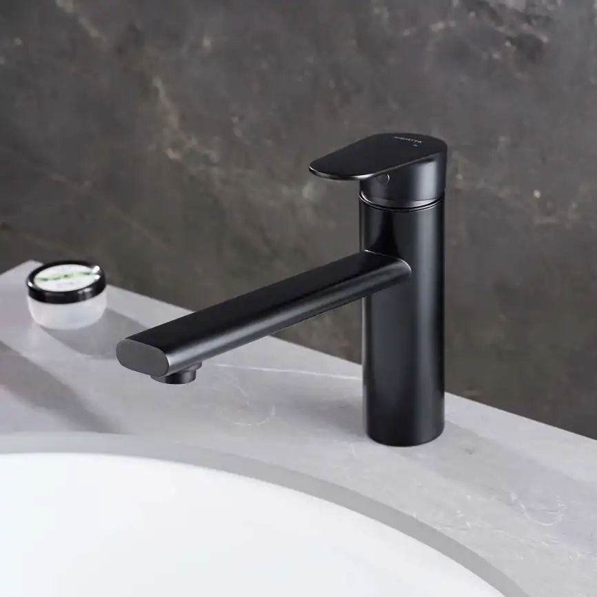 Смеситель для кухни Aquatek Ника AQ1880MB, Черный матовый фото 10