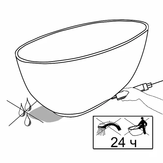 Ванна из литьевого мрамора  Aqua de Marco Caprice 160х80х60 Solid Perfection 1160WCAPR_SOL, Белая матовая фото 14