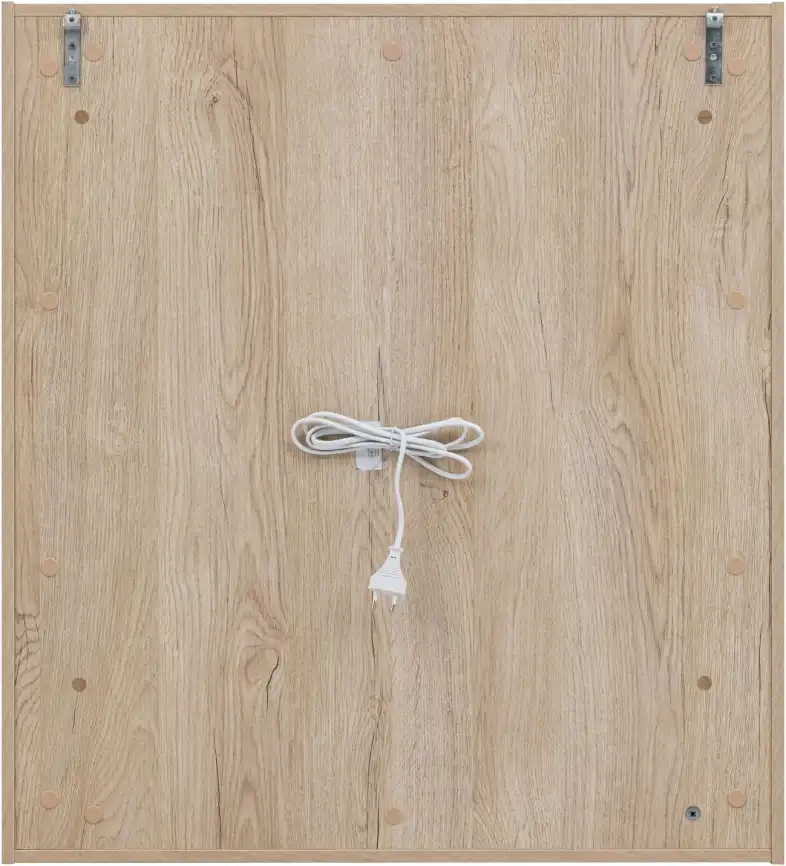 Тумба под раковину Aquanet Милан 80 дуб светлый, подвесная, 336384 фото 4