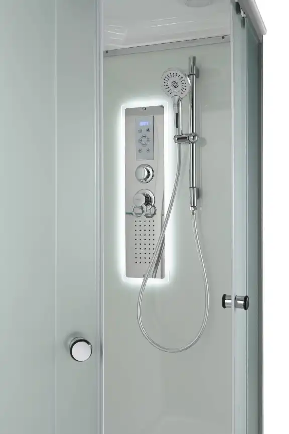 Душевая кабина AvaCan D2012LLED 120x80 см, низкий поддон, с крышей, левая фото 7