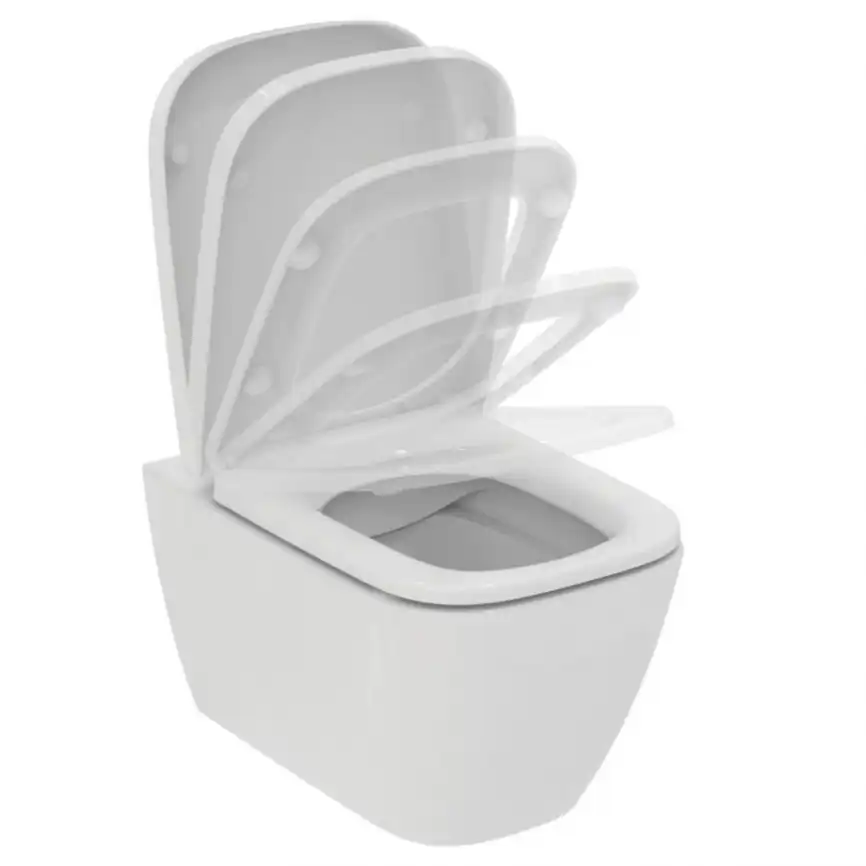 Подвесной безободковый унитаз с технологией RimLS+ Ideal Standard i.life B T461401 фото 6