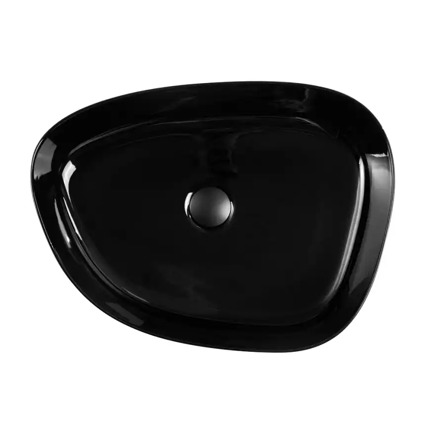 Раковина накладная BelBagno 545х415х140 BB1435-NERO, цвет Черный фото 2