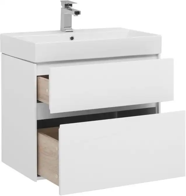 Тумба под раковину Aquanet Бруклин 70 белый 203959 фото 10