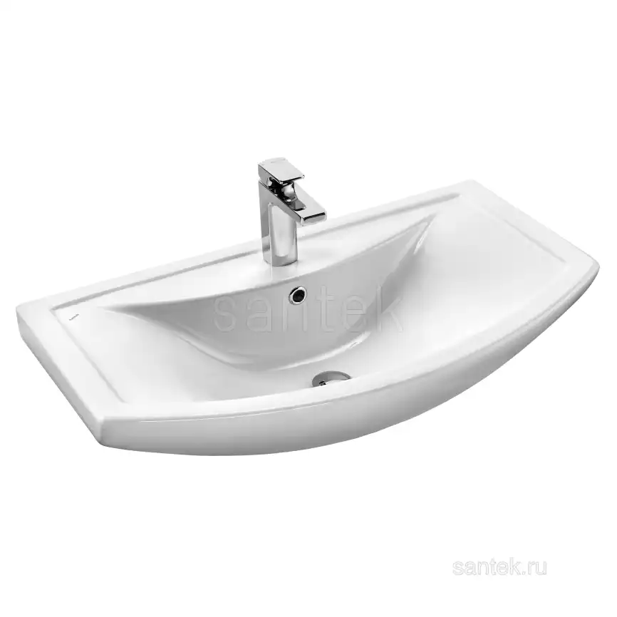Раковина Santek Балтика 80 отверстие под смеситель 1WH501524 фото 1