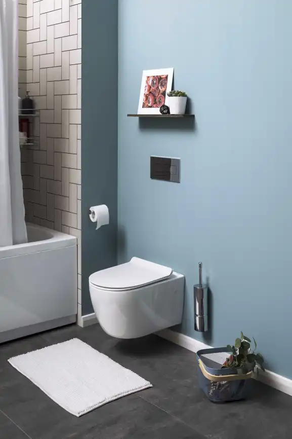 Унитаз подвесной Aquanet Rimless Cetus W Short LX-1900, с сиденьем микролифтом фото 8