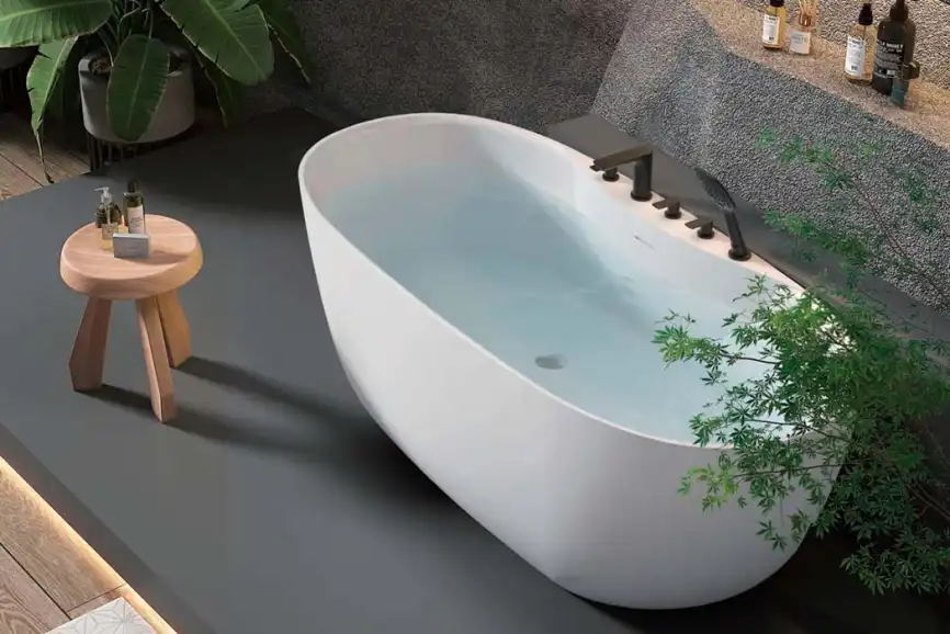 Акриловая отдельностоящая ванна Aquatek Аполо 170х78 см, AQ-1155778, белая глянцевая фото 5