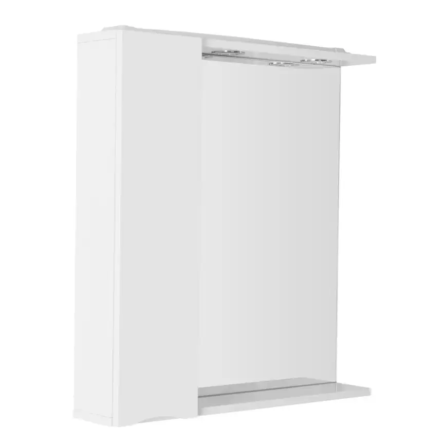 Зеркало-шкаф BelBagno MARINO-SPC-700/750-1A-BL-P-L  Bianco Lucido фото 2