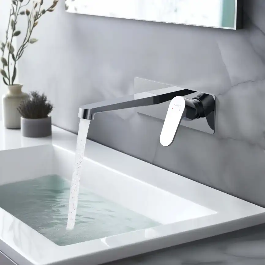 Смеситель для раковины Aquatek Оберон AQ1213CR встраиваемый, с внутренней частью, Хром фото 7