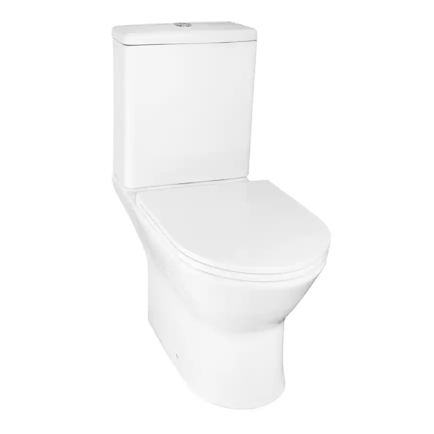 Унитаз - компакт Azario Dante AZ-93589 напольный, безободковый с сиденьем микролифт фото 2