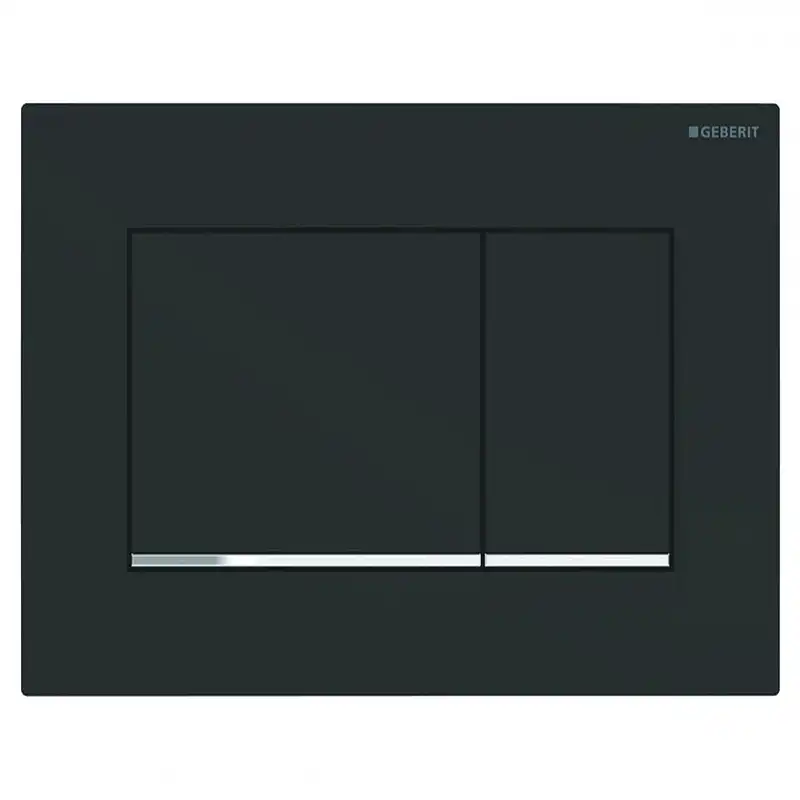 Клавиша смыва Geberit Sigma 30 NEW 115.883.14.1 Черный матовый фото 1