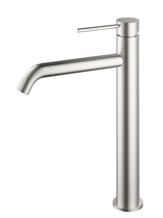 Смеситель для раковины Vincea City VBF-2C2BN однорычажный, сатин фото 2