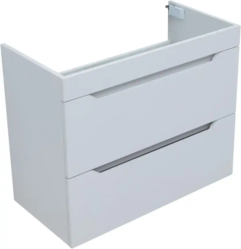 Тумба под раковину Aquanet Практика 80 белый глянец, 347965 фото 14