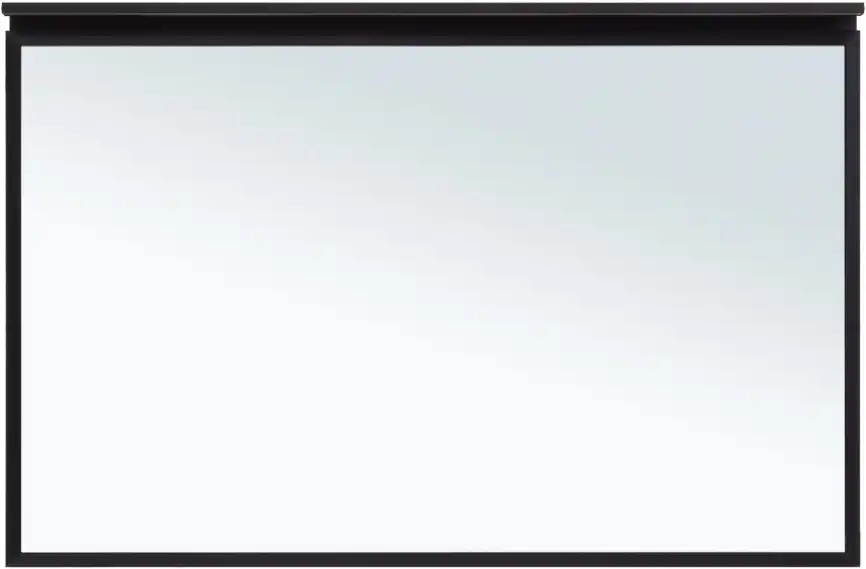 Зеркало Allen Brau Priority 120х75 1.31018.BB с подстветкой, сенсорный выключатель, Черный фото 4