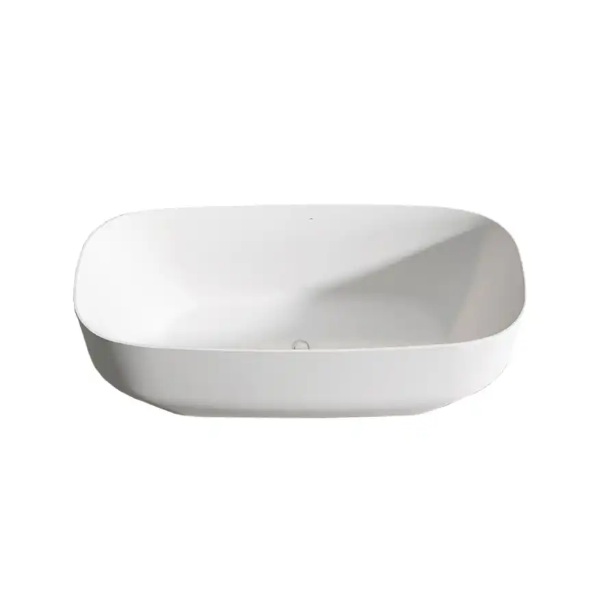 Акриловая ванна Vincea 170х75 VBT-630 отдельностоящая, Белая фото 3