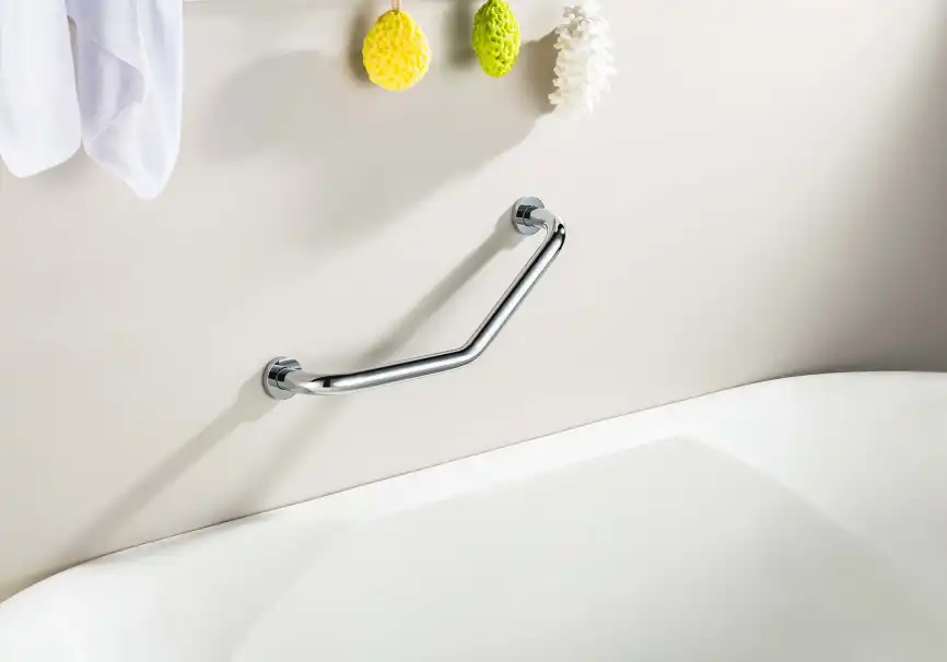 Поручень для ванны 425 мм Aquatek AQ4997CR, Хром фото 3