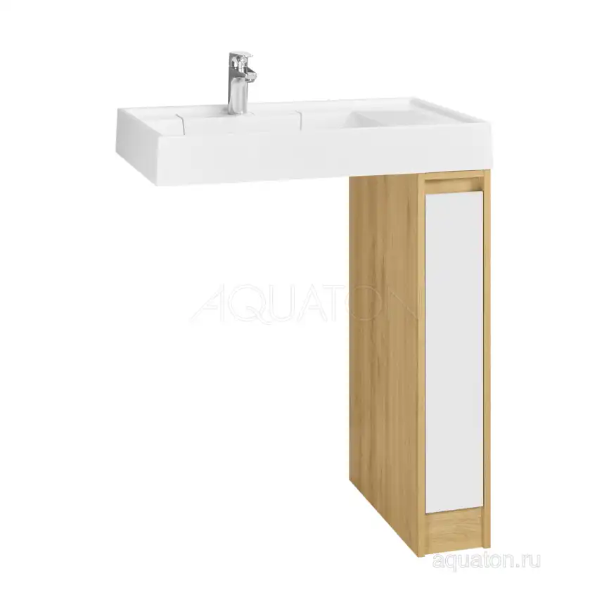 Фасад для тумбы Aquaton Лондри 20 Белый 1A275001LH010 фото 1