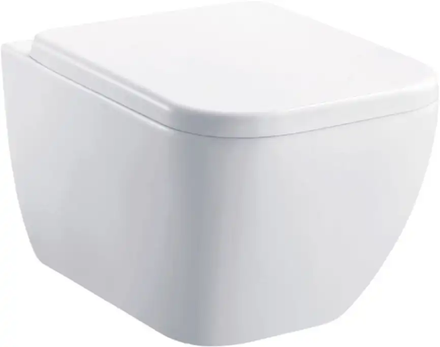 Подвесной безободковый унитаз Allen Brau Infinity 4.21004.20 без сиденья, белый глянец фото 1