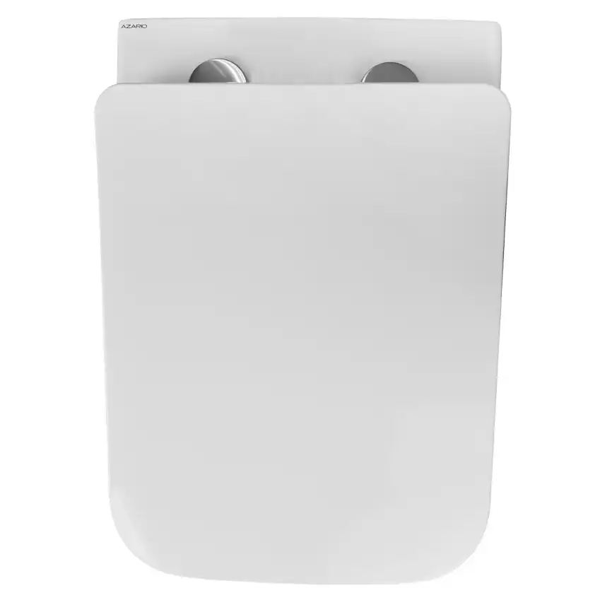 Подвесной унитаз Azario Boca AZ-2002 безободковый, с сиденьем микролифт, Белый глянцевый фото 8