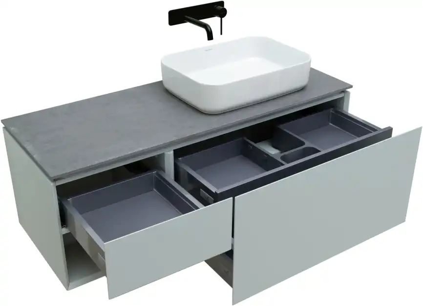 Тумба под раковину Allen Brau Infinity 120 1.21008.PWM R папирус матовый фото 8