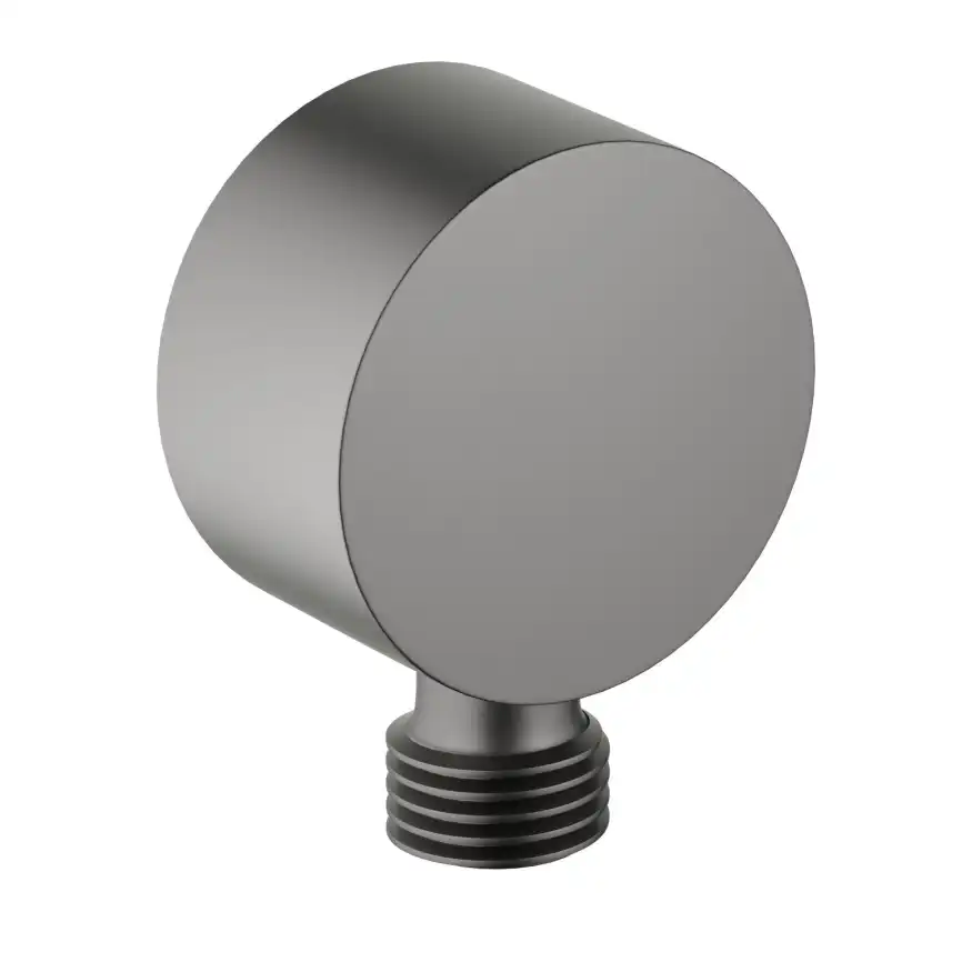 Шланговое подключение Aquatek  AQ2457BGM, Оружейная сталь фото 1