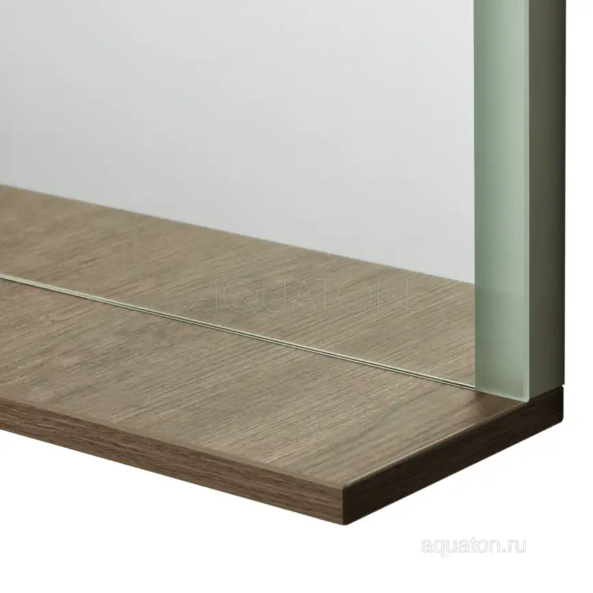 Зеркало с подстветкой Aquaton Терра 60х85 1A247302TEDY0  Дерево темное фото 5