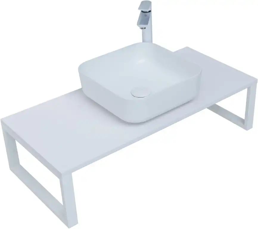 Комплект кронштейнов Aquanet Магнум белый матовый фото 7