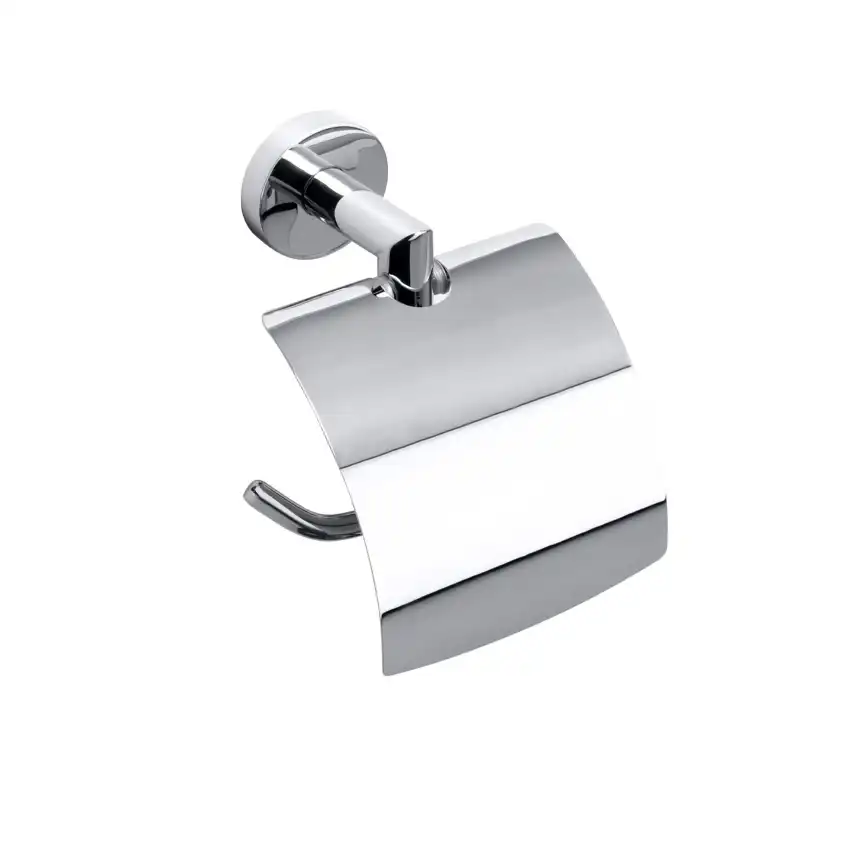 Держатель туалетной бумаги с крышкой 14 см BEMETA OMEGA хром 104212012 фото 1