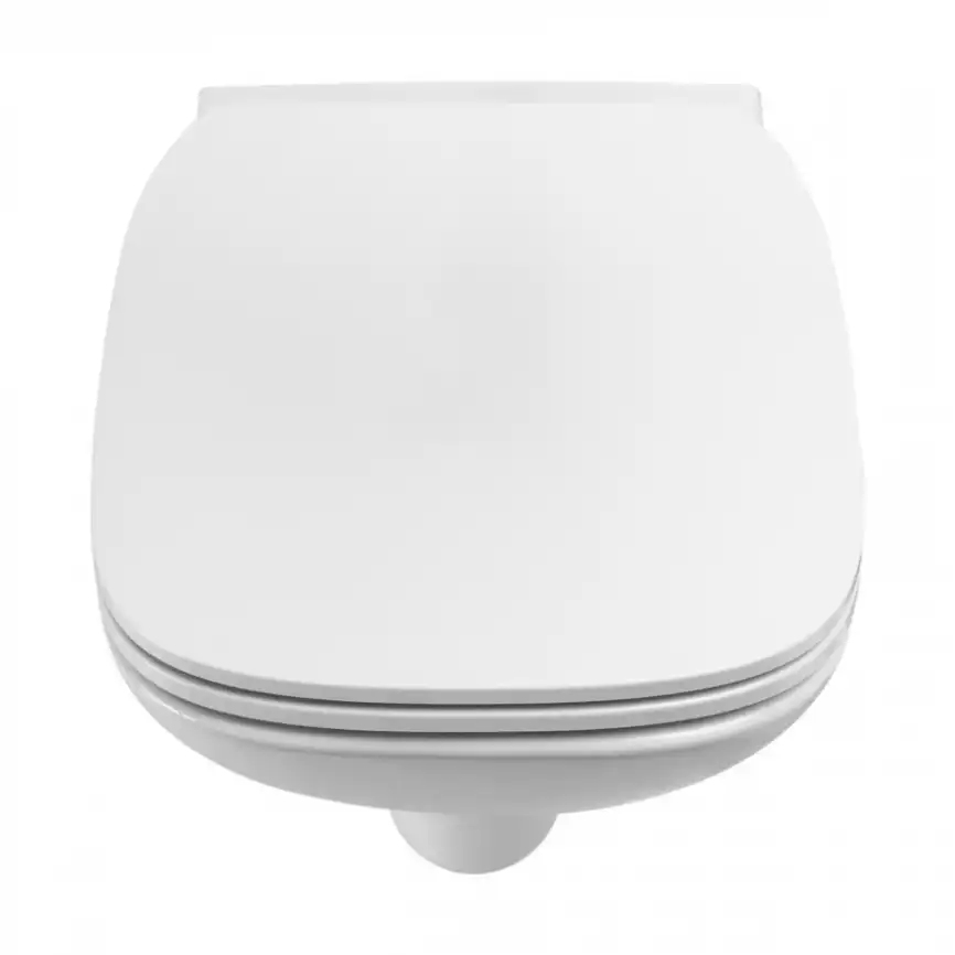 Подвесной унитаз Roca Debba 540 мм, Rimless 34699L00Y, белый фото 5