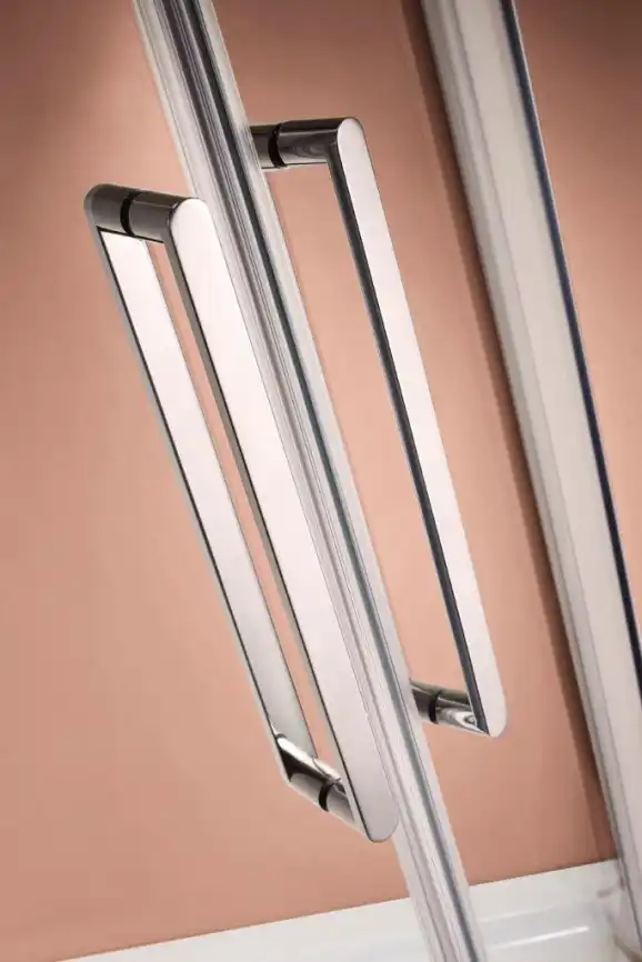 Душевой уголок CEZARES STYLUS-O-M-R-2-100-C-Cr профиль Хром стекло Прозрачное фото 3